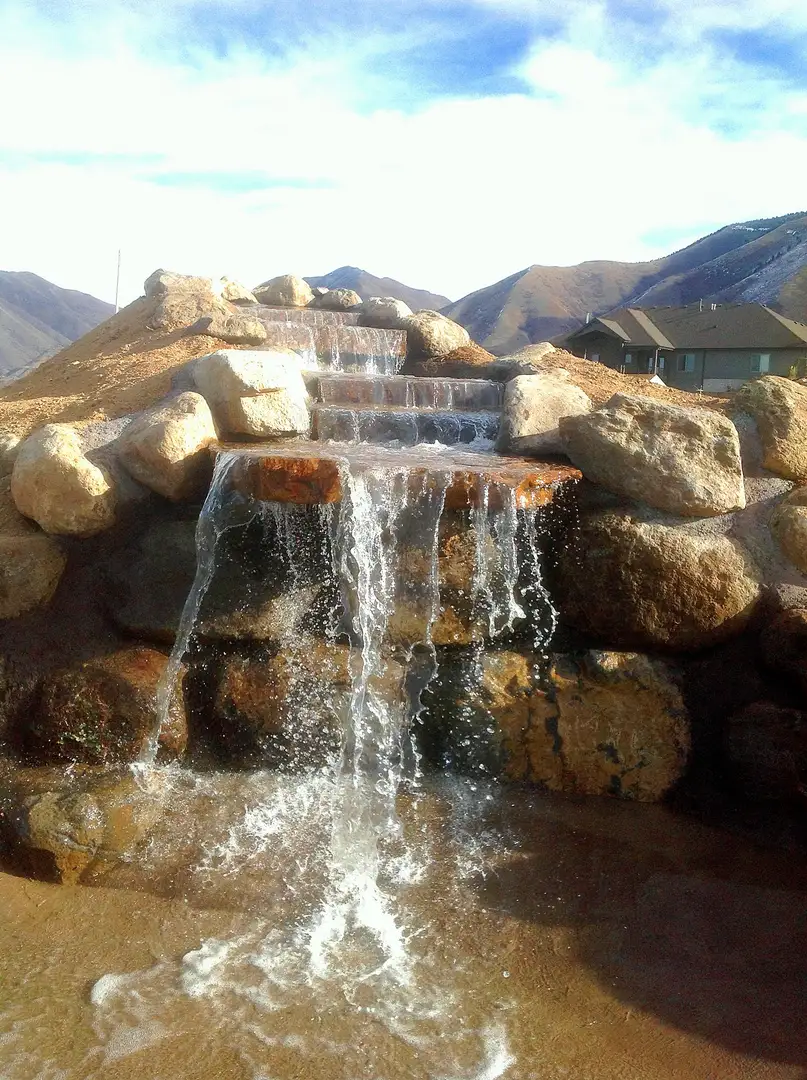 waterfalls & bubblers mapleton utah