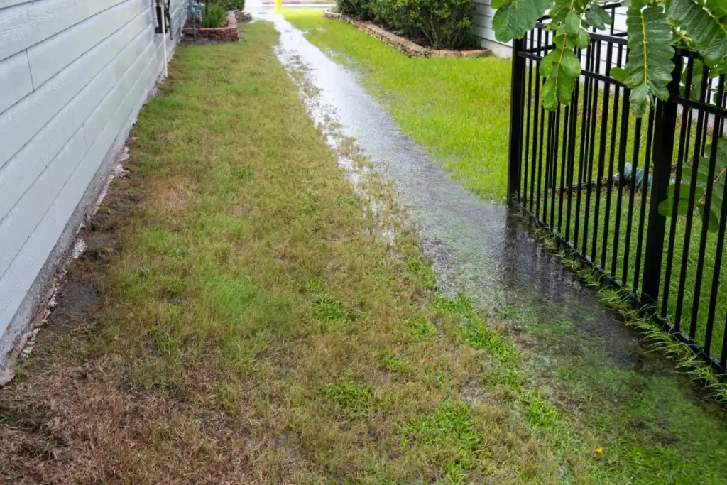 How to Fix Standing Water: Yard Drainage Solutions for Utah County Clay Soils Standing Water - Mapleton, UT